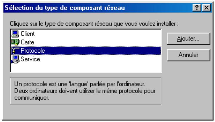 BEWAN VPN BOOSTER 32VG - Installation du protocole TCP/IP - 1
