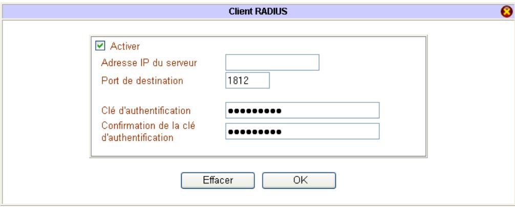 BEWAN VPN BOOSTER 32VG - Client RADIUS - 1
