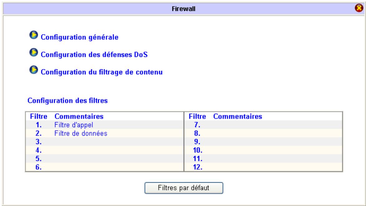 BEWAN VPN BOOSTER 32VG - Paramétrage d'un contrôle - 5