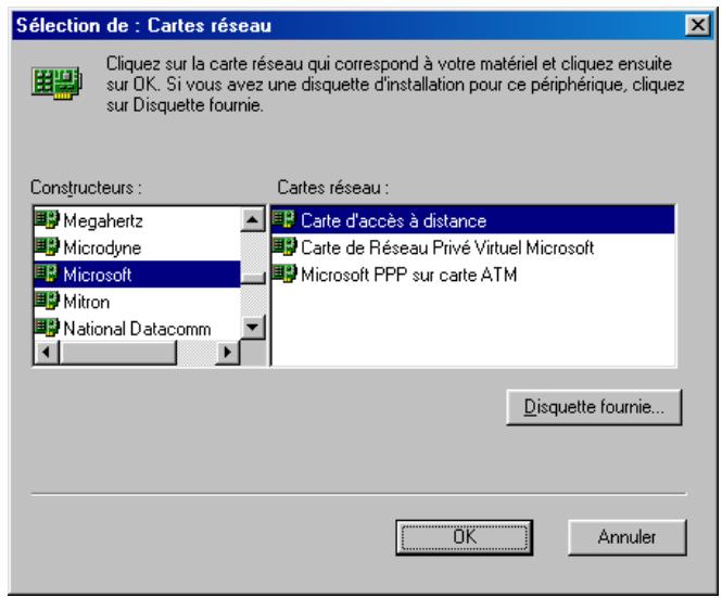 BEWAN VPN BOOSTER 32VG - Sous Windows 98/Me - 3
