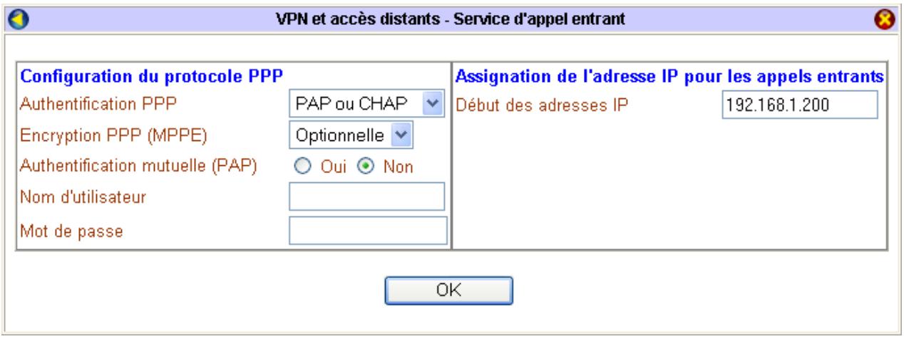 BEWAN VPN BOOSTER 32VG - Configuration sur le Site A, celui de l'Agence principale : - 1