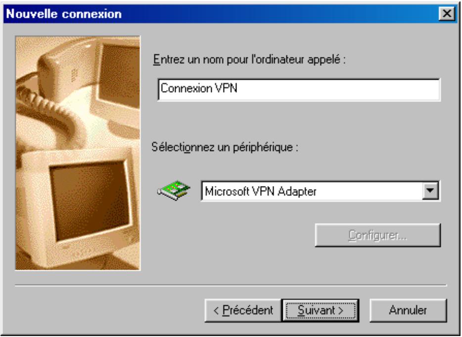 BEWAN VPN BOOSTER 32VG - Sous Windows 98/Me - 5
