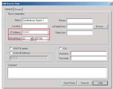 VIEWSONIC PJD6253, PJD6383, PJD6553W, PJD6683W - **Crestron RoomView - 1