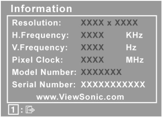 VIEWSONIC VA2232W-LED - Contrôle Explication - 10
