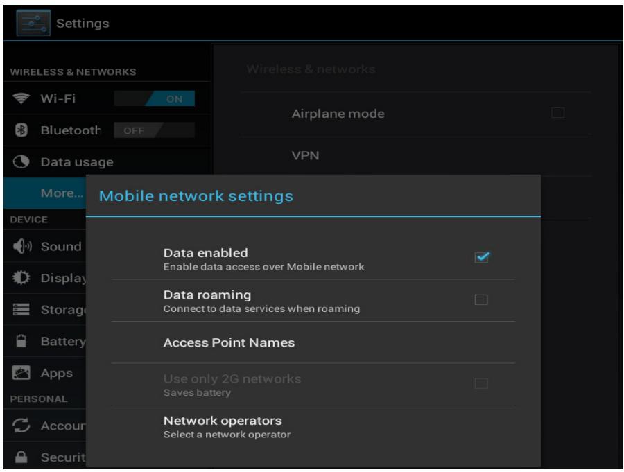 VIEWSONIC VIEWPAD E100 - Configurer un réseau 3G (modèle 3G) - 1