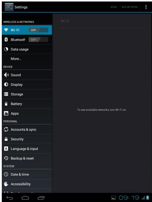 VIEWSONIC VIEWPAD E100 - Chapitre 3 : Réglages - 1