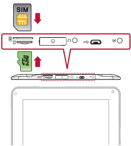 VIEWSONIC VIEWPAD E100 - Pour enlever la carte microSD - 1