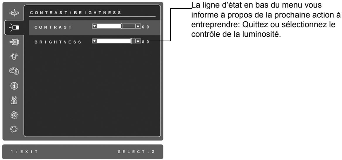 VIEWSONIC VP2765-LED, VP2770-LED - Suivez les instructions pour ajuster l'image à l'écran : - 2