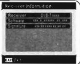 SIGMATEK DVBH-3000 - Information récepteur - 1