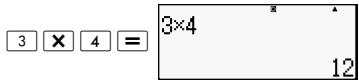HP 300S X 30,  300S X 45 - Using Answer Memory to Perform a Series of Calculations - 1
