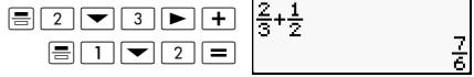 HP 300S X 30,  300S X 45 - Fraction Calculations - 1