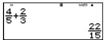 HP 300S X 30,  300S X 45 - Specifying the Input/Output Format - 1