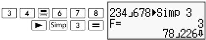 HP 300S X 30,  300S X 45 - Fraction Simplification Function - 1