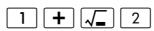 HP 300S X 30,  300S X 45 - Math Format Input Examples - 3