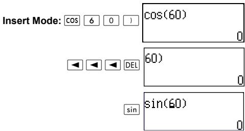 HP 300S X 30,  300S X 45 - Correcting a Calculation - 1