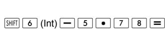 HP 300S X 30,  300S X 45 - The Integer Function and the Greatest Integer Function - 3
