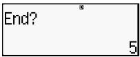 HP 300S X 30,  300S X 45 - Generating a Number Table from a Function (TABLE) - 4