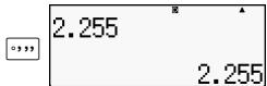 HP 300S X 30,  300S X 45 - Converting Values Between Sexagesimal and Decimal - 3
