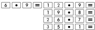 HP 300S X 30,  300S X 45 - Other types of Regression Calculation: - 16