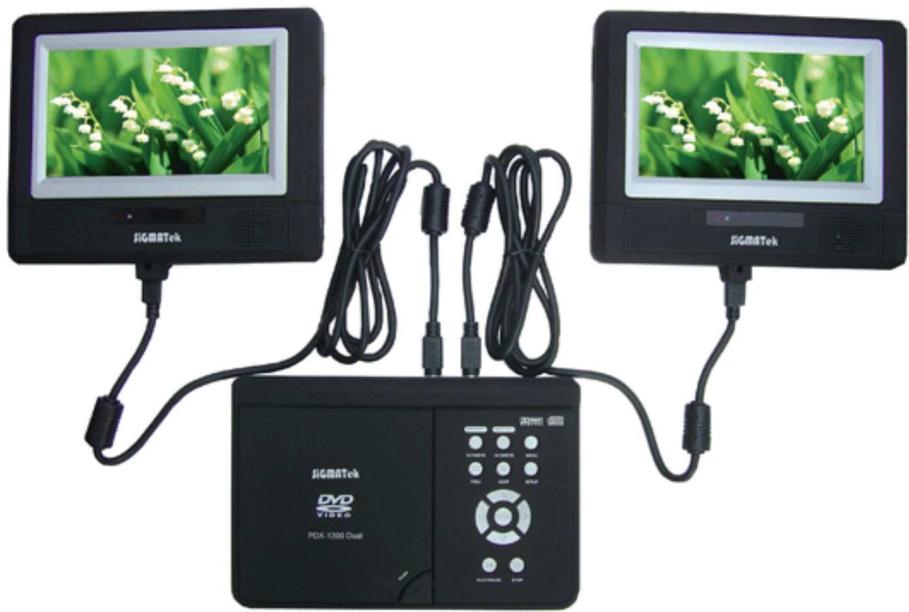 SIGMATEK PDX-1300 DUAL - Lecteur multimedia à double écran pdx-1300 - 2