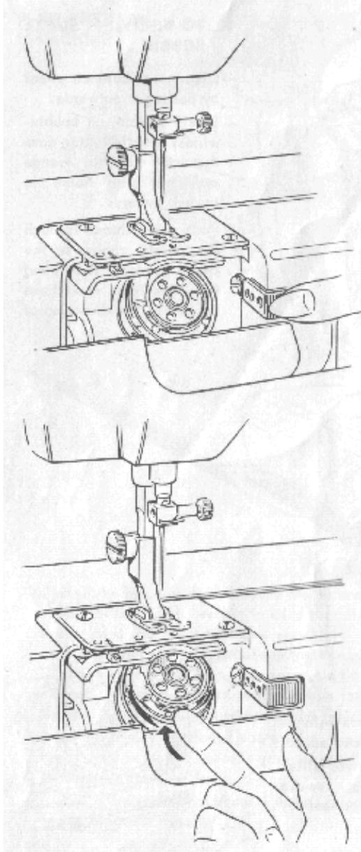 NECCHI 544 - Pour enlever le support de canette : - 1