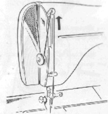 NECCHI 544 - Pour extraire le fil de la canette : - 2