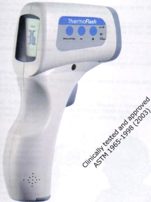 THERMOFLASH LX-26 - L'ecran affiche lemessage HI - 6