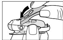 ERICSSON HBH-20 - Para embarla la tapa: - 3