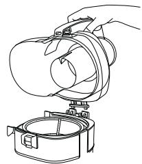 CUISINART CJE1000E - Ausainandernehmen des Entsaften - 3