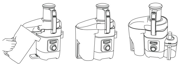 CUISINART CJE1000E - Voor het eerste gebruik - 4