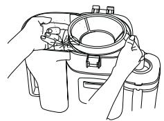 CUISINART CJE1000E - Smontaggio della centrifuga - 4