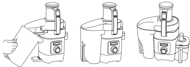 CUISINART CJE1000E - Montaje de la licuadora - 5