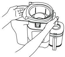 CUISINART CJE1000E - Ausainandernehmen des Entsaften - 6