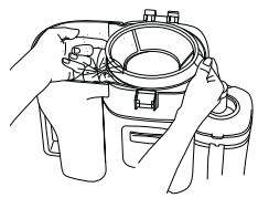 CUISINART CJE1000E - Desmontaje de la licuadora - 4