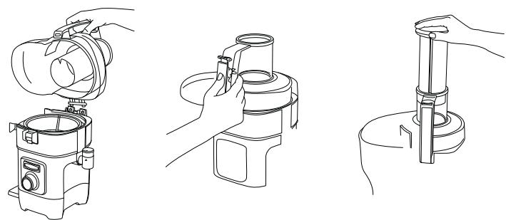 CUISINART CJE1000E - Assembler la centrifugeuse - 4