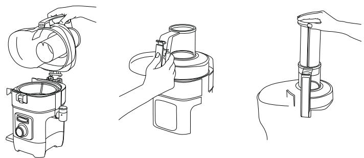 CUISINART CJE1000E - Montaje de la licuadora - 4