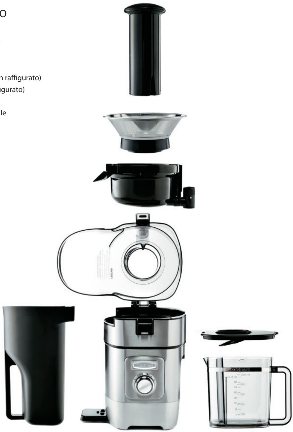 CUISINART CJE1000E - CARATTERISTICHE PRODOTTO - 1