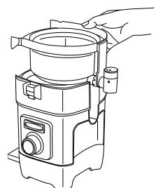 CUISINART CJE1000E - Den Entsafter zusammensetzen - 1