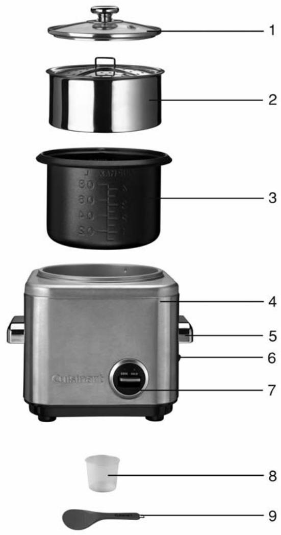 CUISINART CRC400E - CHARACTERISTICAS DEL PRODUCTO - 1