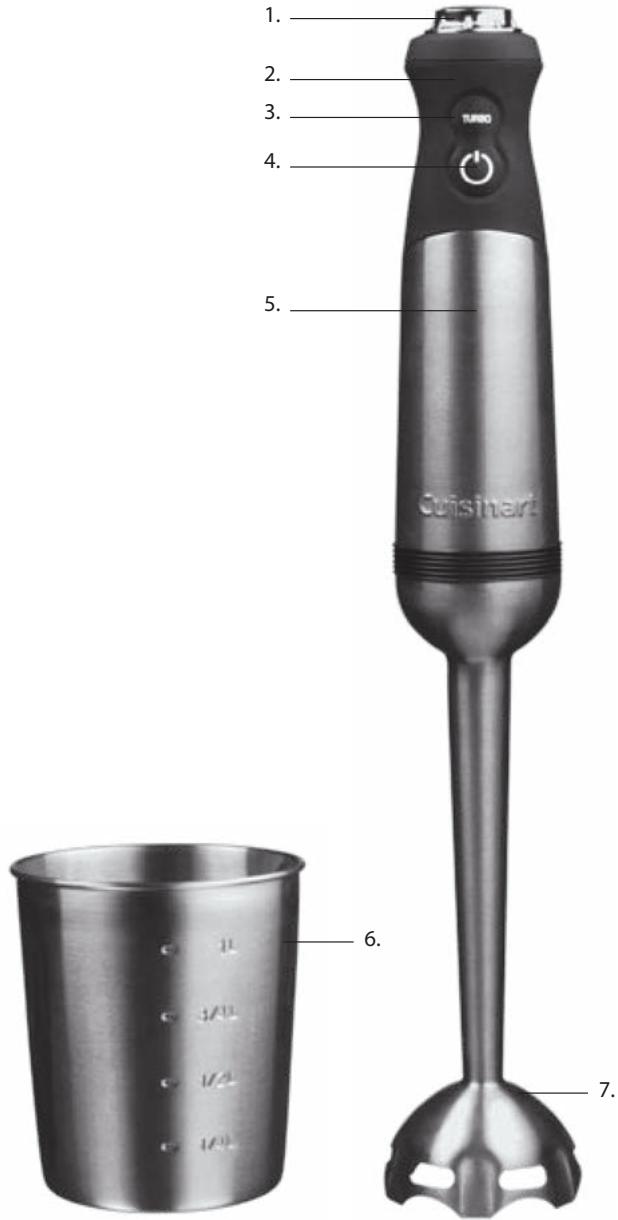 CUISINART CSB800E - EIGENSCHAFTEN DES PRODUKTS - 1