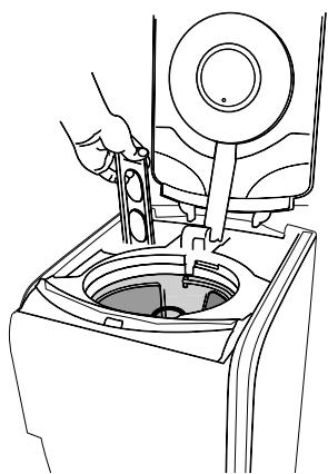CUISINART DCC2650E - Insert the charcoal water filter - 1