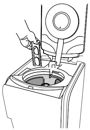 CUISINART DCC2650E - Einsetzen des Wasserfilters - 1
