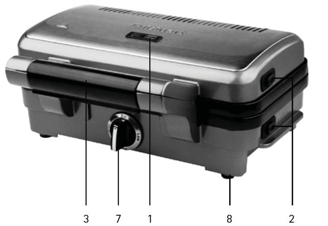 CUISINART GR10E - CONTENTS - 1