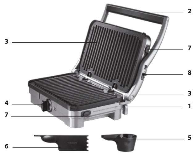CUISINART MULTIFUNCTION GRILL - PRODUCT FEATURES - 1