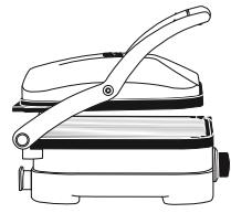 CUISINART MULTIFUNCTION GRILL - Fermé : fonction grill/panini - 2