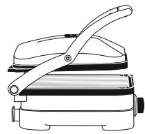 CUISINART MULTIFUNCTION GRILL - Gesloten : Grill/panini-functie - 2