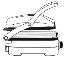 CUISINART MULTIFUNCTION GRILL - Closed: grill/panini press option - 2