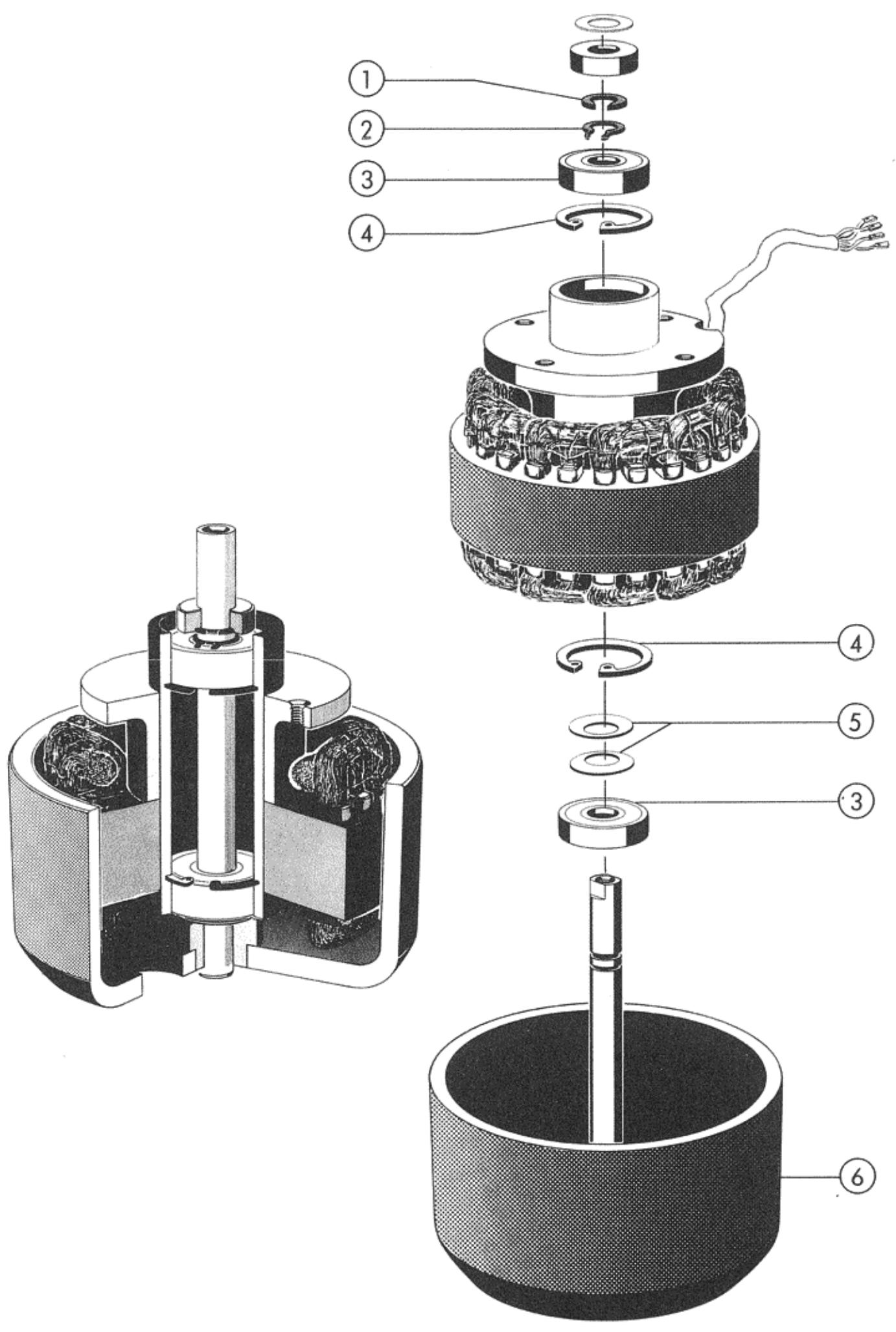 STUDER B77mkII - SPOOLING MOTOR - 1
