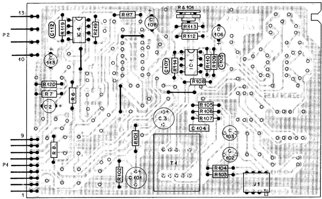 STUDER PR99MKII - AUDIO BLOCK DIAGRAM / LINE IN / OUT MONO - 11