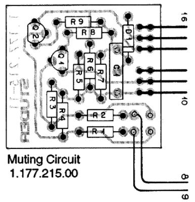 STUDER PR99MKII - AUDIO BLOCK DIAGRAM / LINE IN / OUT MONO - 16